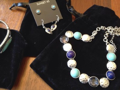 October 2014 Review Sunset 45: Little Luxuries Box – Fashion & Jewelry Subscription