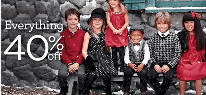 40% off at Gymboree! Get Kids Holiday Clothes Now! #holidayprep #holidaygiftguide