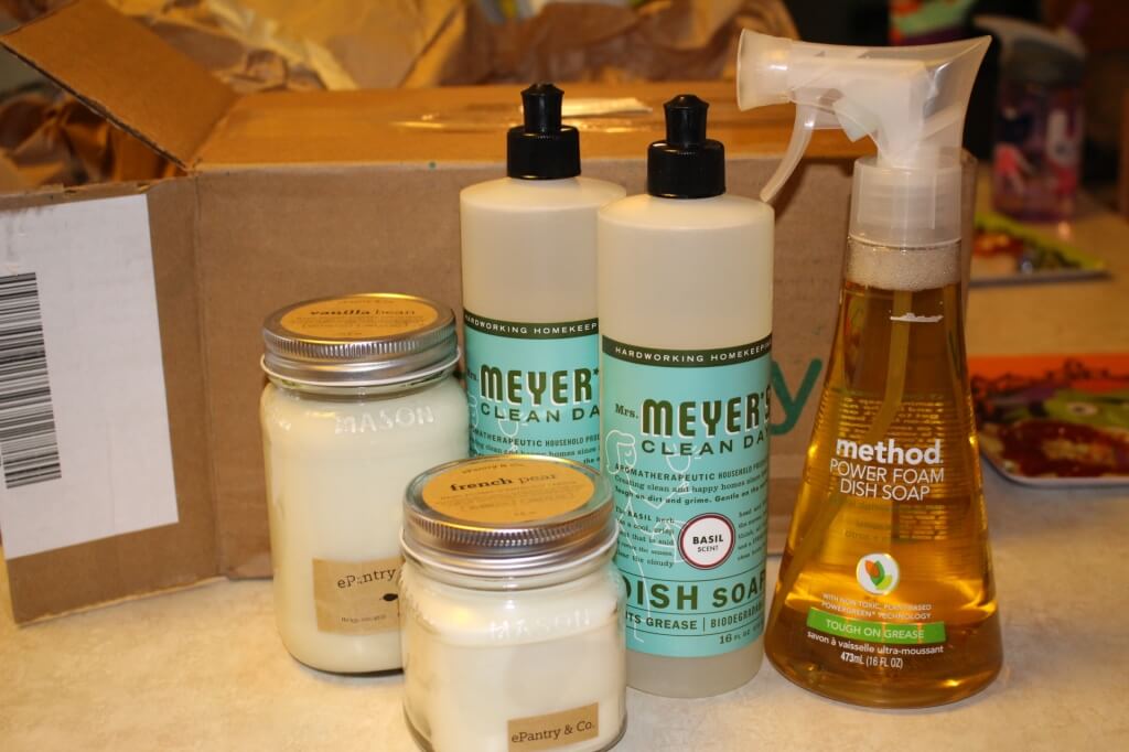 ePantry Review Cleaning Supplies & Candles Subscription Hello
