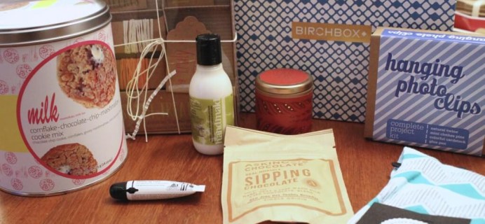 Birchbox Home Sweet Homespun Holiday Limited Edition Box Review & Coupon