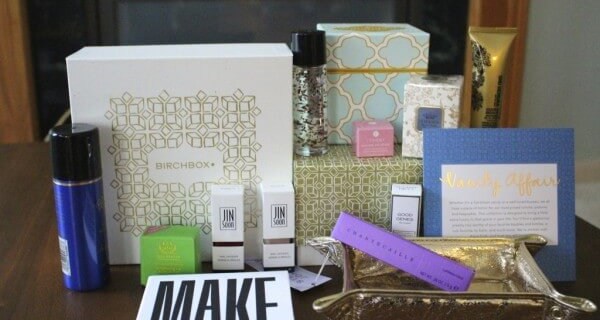 Birchbox Vanity Affair Holiday Limited Edition Box Review & Coupon