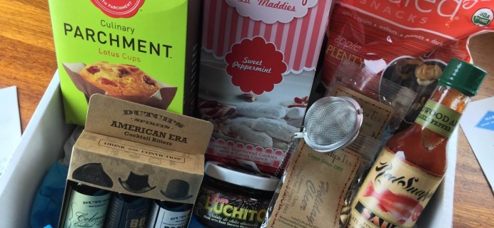 Winter 2014 Mary’s Secret Ingredients Gourmet Subscription Box Review