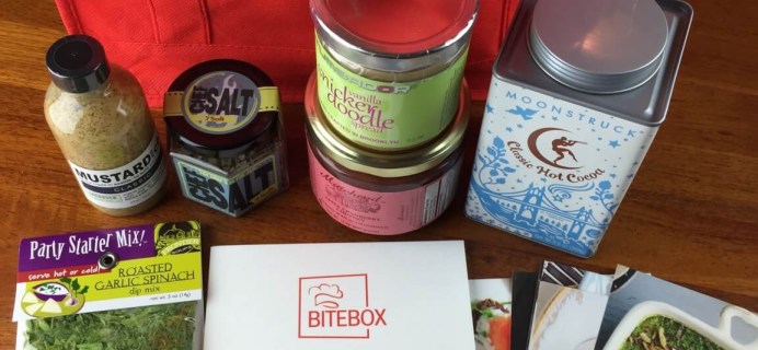 November 2014 The Pantry Gourmet’s Bite Box – Food Subscription Box Review