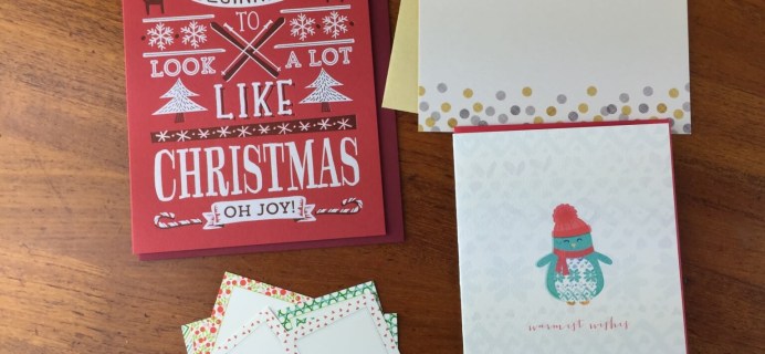 December Pennie Post Stationery Subscription Review + Coupons