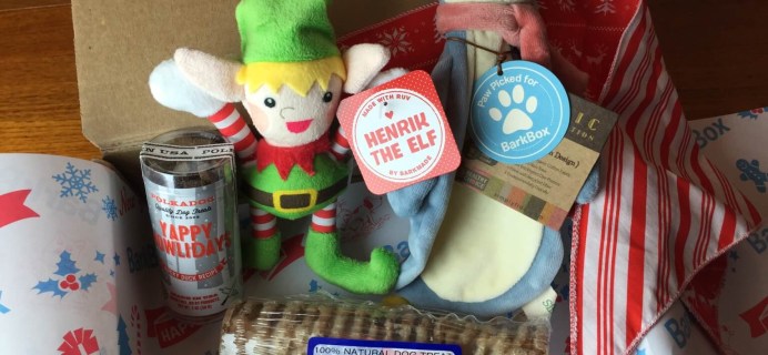 December 2014 Barkbox Review & $10 Coupon