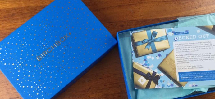 December 2014 Birchbox #2 Review + Coupons