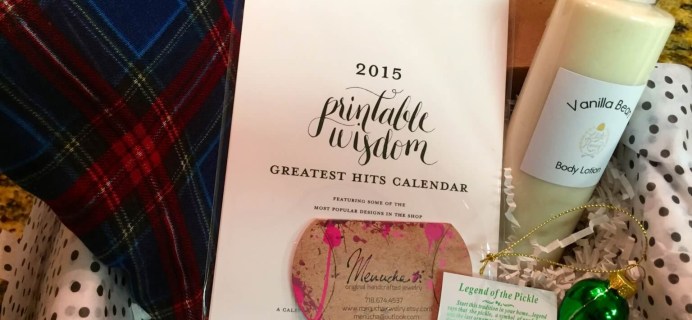December 2014 Mission Cute Subscription Box Review + $10 coupon