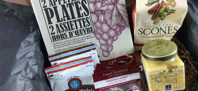 December 2014 Gourmet Taste Trunk Subscription Box Review + Coupon!
