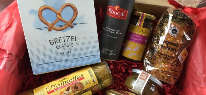 Panier Box Review – French Food Subscription Box – January 2015