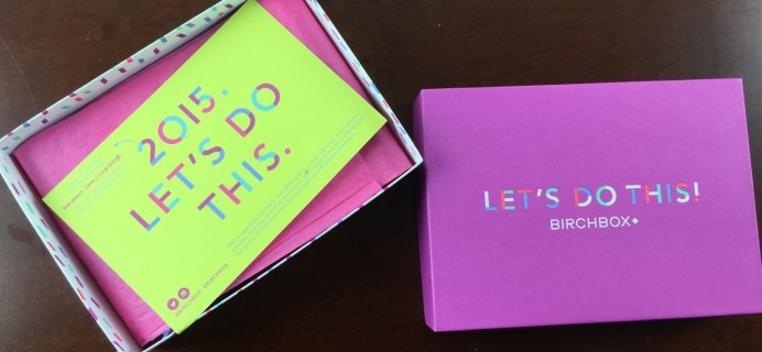 January 2015 Birchbox Review + Coupons + Two Important Things to Know for Birchbox!
