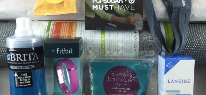 Popsugar + Target Must Have Box Review – Fit Fresh Fun in 2015