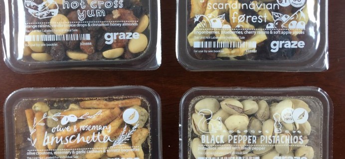 Graze Box Review + Get first 2 boxes half off!
