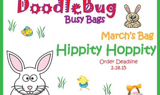 DoodleBug Busy Bags March Theme! Order by Feb 18