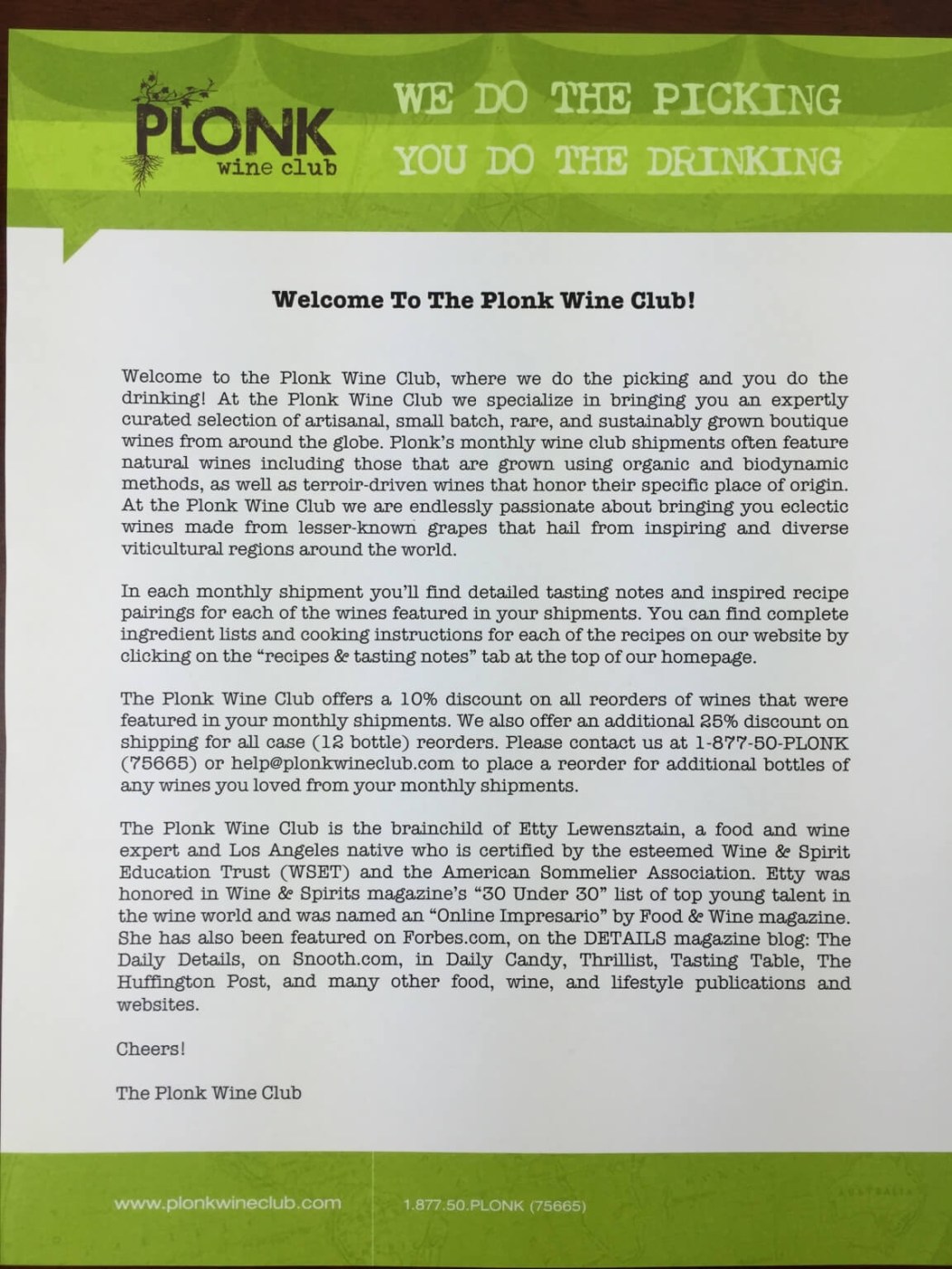 Plonk Wine Club Subscription Box Review - February 2015 - hello ...