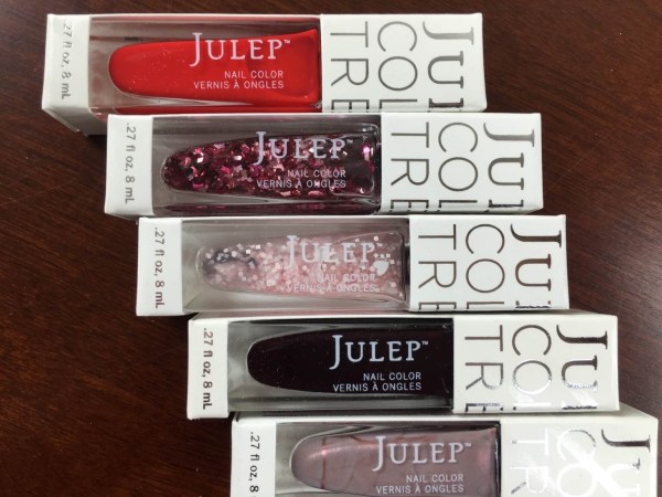 Julep Cupid's Mystery Clutch polishes