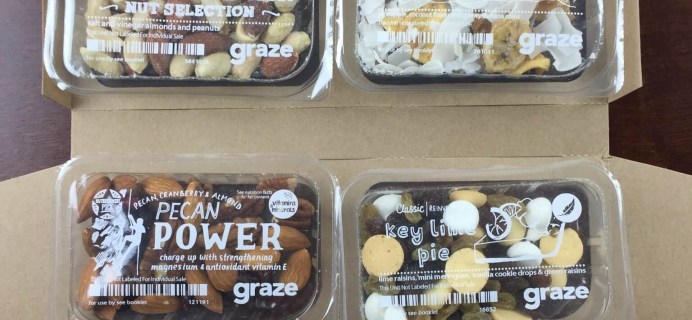 Graze Snack Subscription Box Review & Free Trial Box!