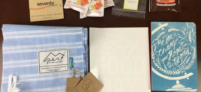 Sevenly CAUSEBOX Subscription Box Review – Spring 2015 #CAUSEBOX02