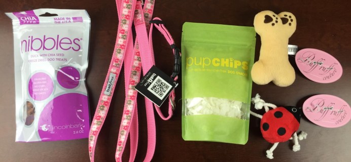 PupJoy Review & Coupon – Dog Subscription Box – March 2015