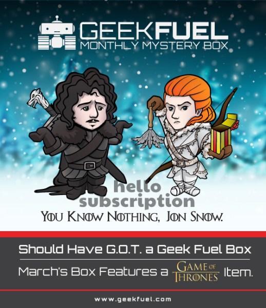 march 2015 geek fuel spoilers