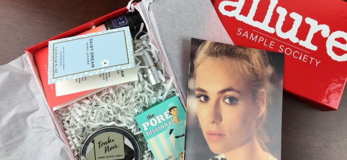April 2015 Allure Sample Society #TheBeautyBox Review & Coupon