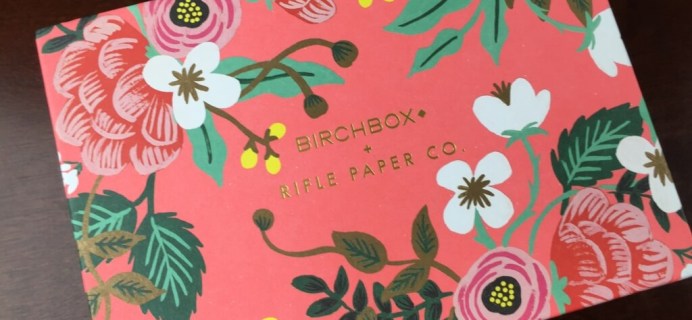 April 2015 Birchbox Review