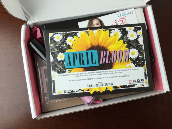 boxycharm april bloom