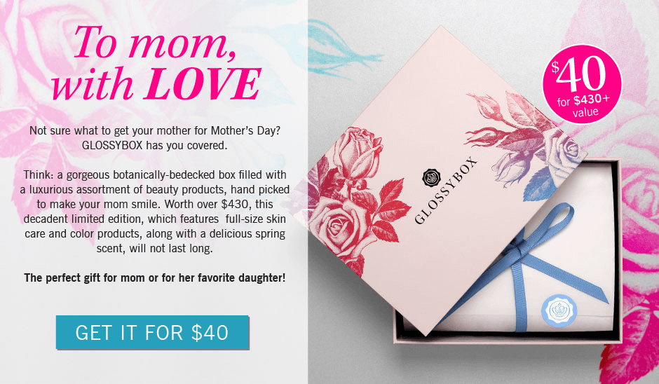 Mothers Day Glossybox Limited Edition Box Hello Subscription