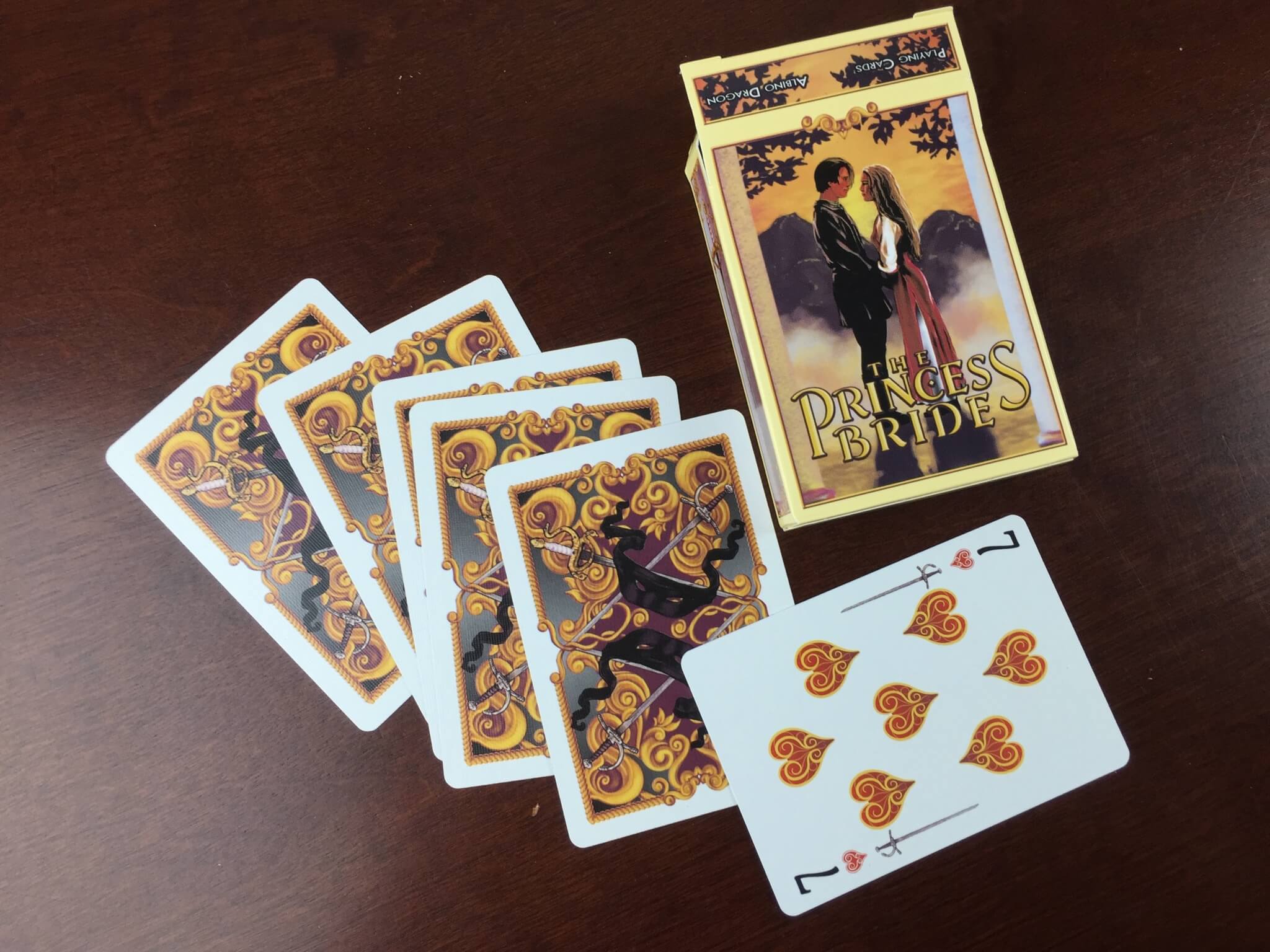 princess bride playing cards