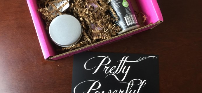 Petit Vour Vegan Beauty Subscription Box Review – May 2015