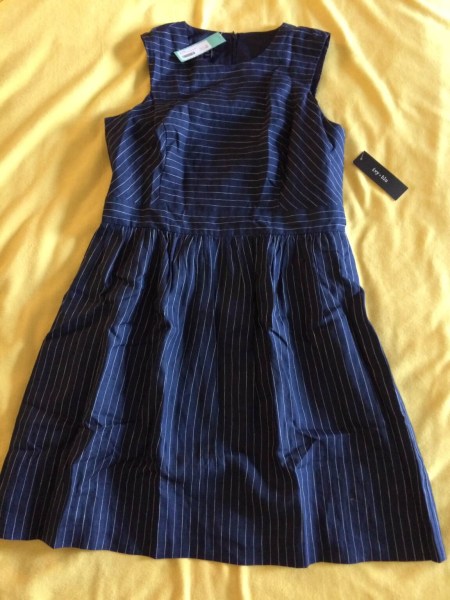 Ivy + Blu Edmund Pinstripe Dress 2