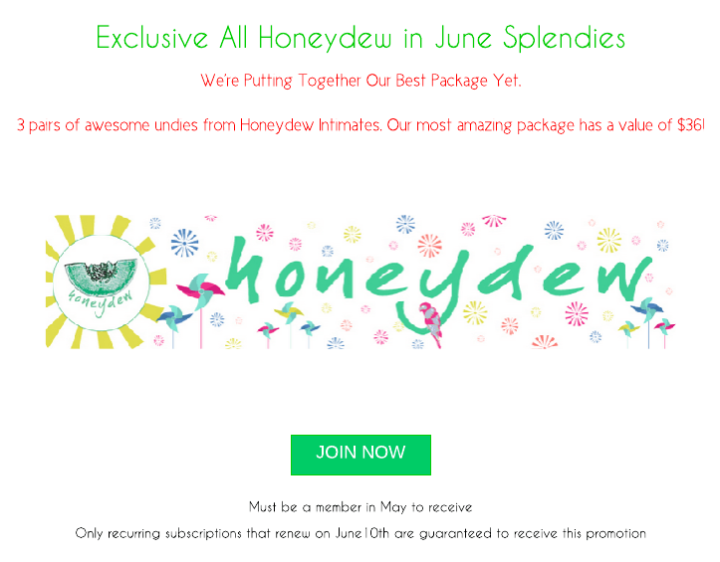 Splendies - Honeydew June