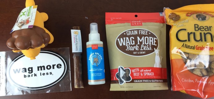 May 2015 PawPack Dog Subscription Box Review & Coupon