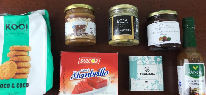 May 2015 Try The World Subscription Box Review & Coupon – Argentina