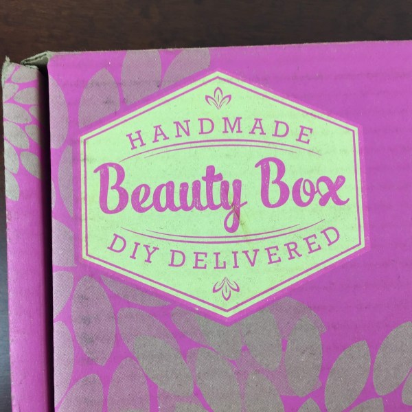 Handmade Beauty Box May 2015 box