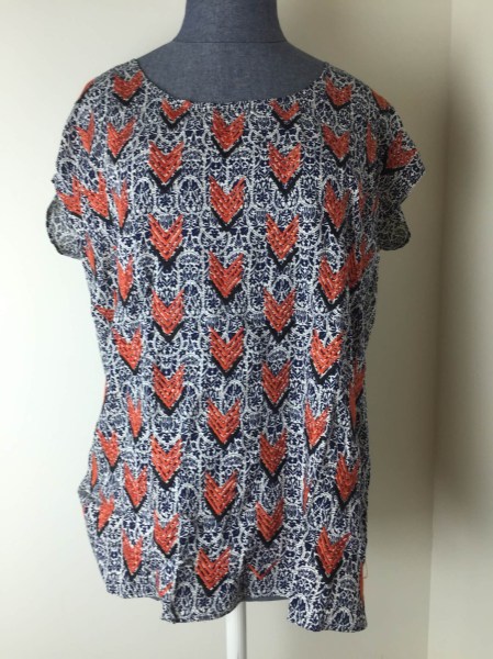 THML Wicklow Chevron Embroidery Top