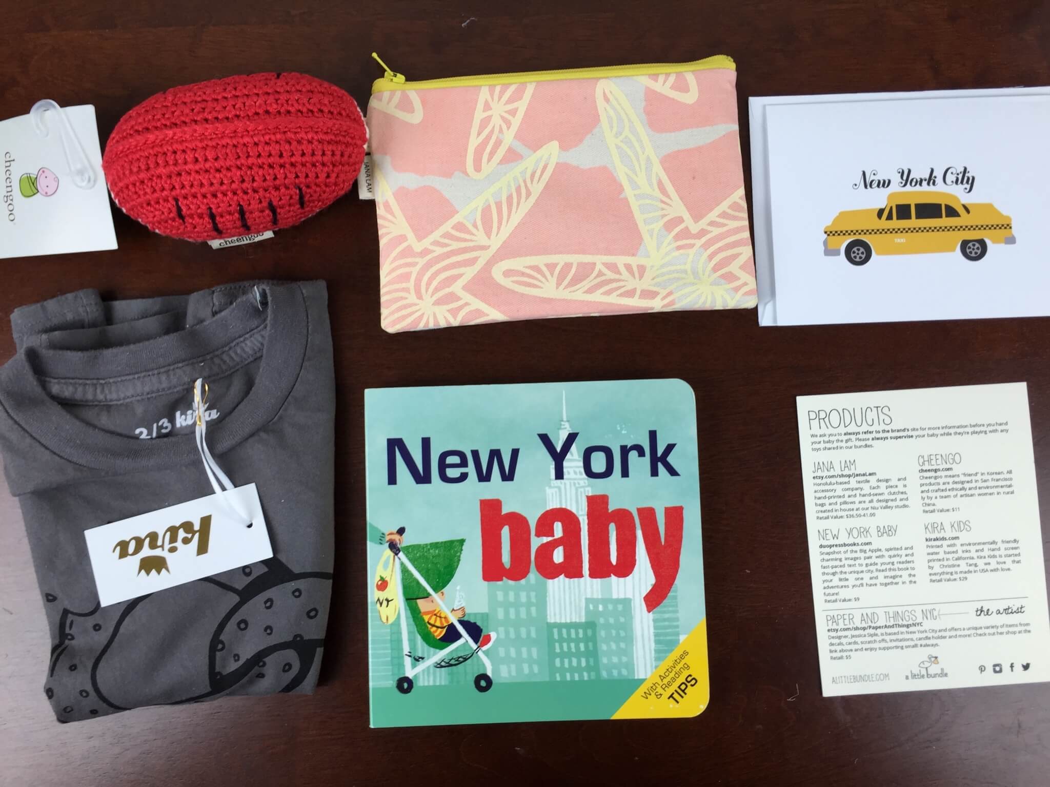 June 2015 A Little Bundle Baby + Toddler Subscription Box Review