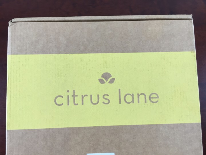 citrus lane box review