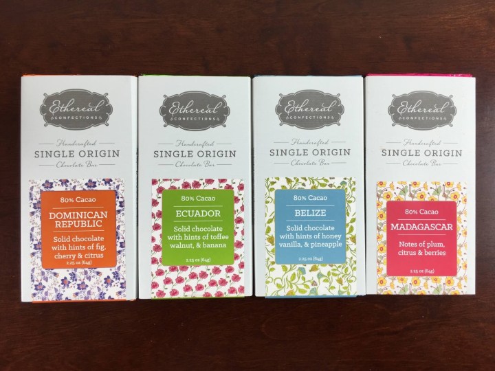 cocolectic june 2015 review chocolate bars