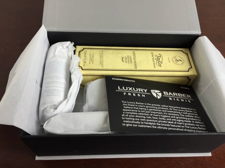 luxury barber box june 2015 review first look