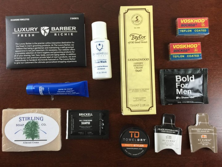 luxury barber box june 2015 review review