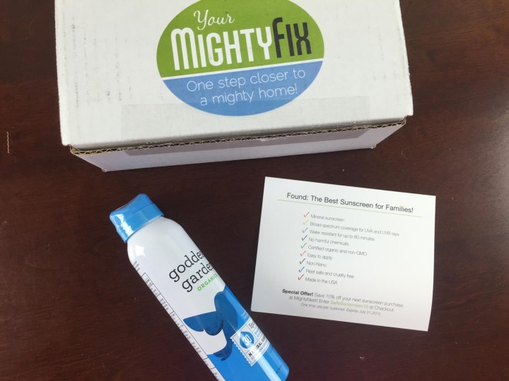 mighty nest subscription june 2015 review review