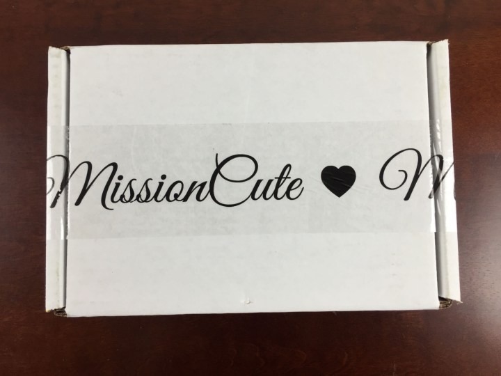 mission cute june 2015 review box