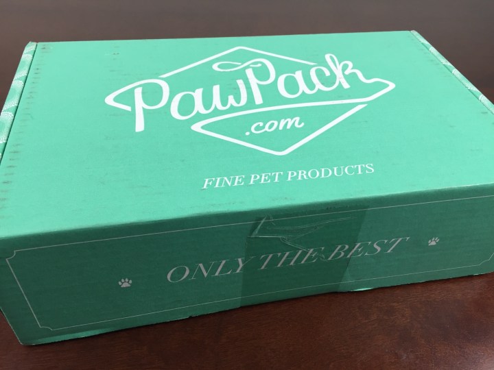 pawpack june 2015 box