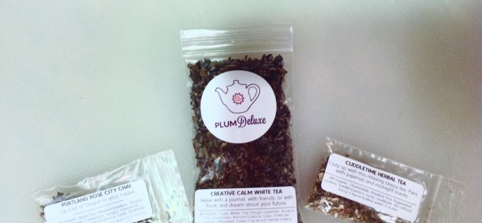 May 2015 Plum Deluxe Tea Subscription Review