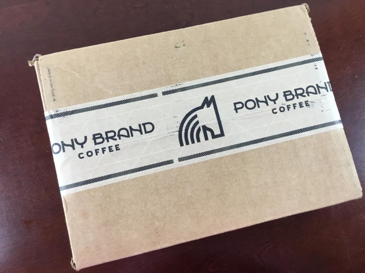 pony brand coffee subscription