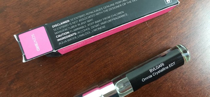 Scentbird Perfume Subscription Review & Coupon – June 2015