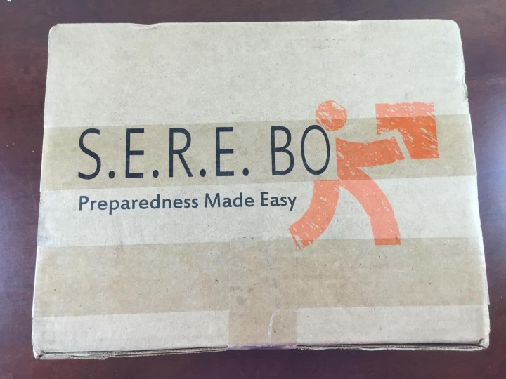 sere box welcome kit review june 2015 box