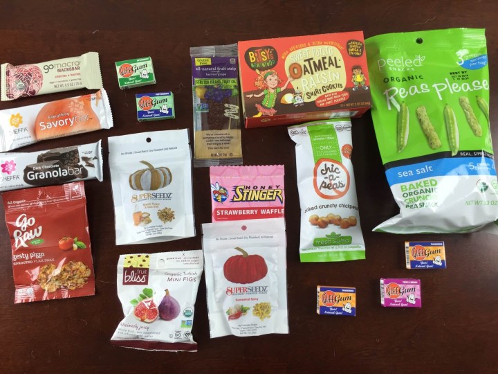snack sack june 2015 review review