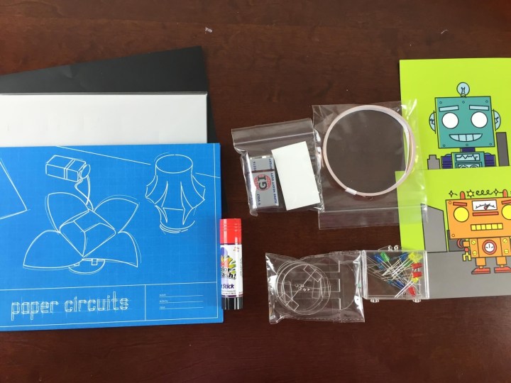 tinker crate may 2015 paper circuits