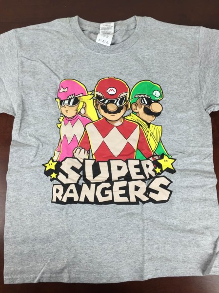 1up july 2015 super rangers shirt